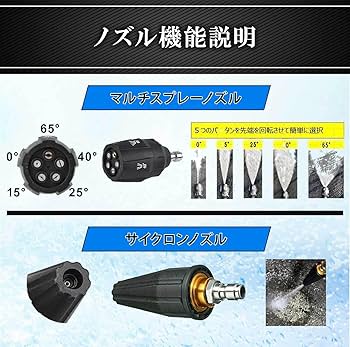 Amazon.co.jp: ケルヒャー高圧洗浄機対応 サイクロンジェット